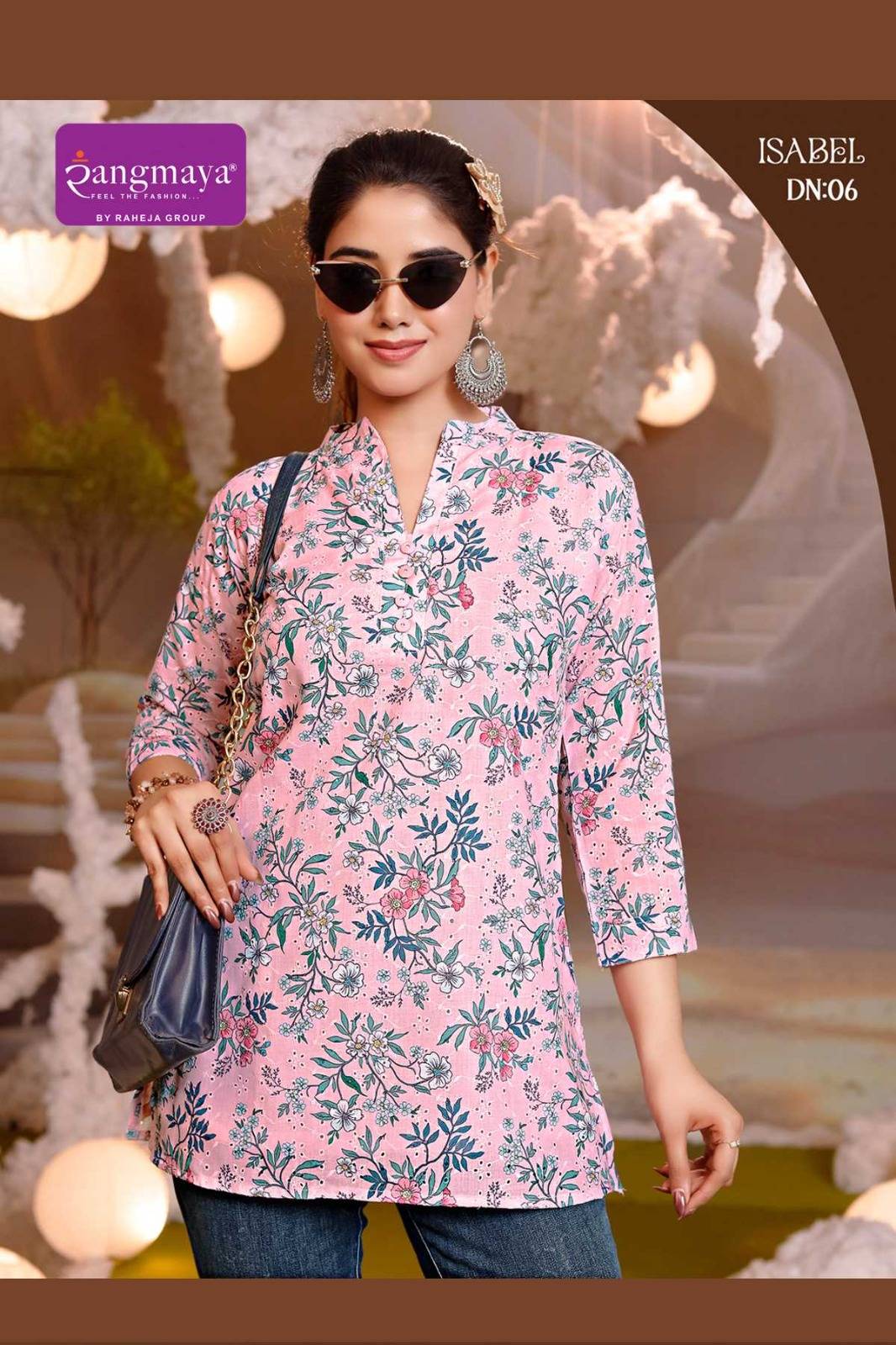Isabel By Fashid 01 to 06 Series Designer Ethnic Wear Collection Chicken Tops At Wholesale Price